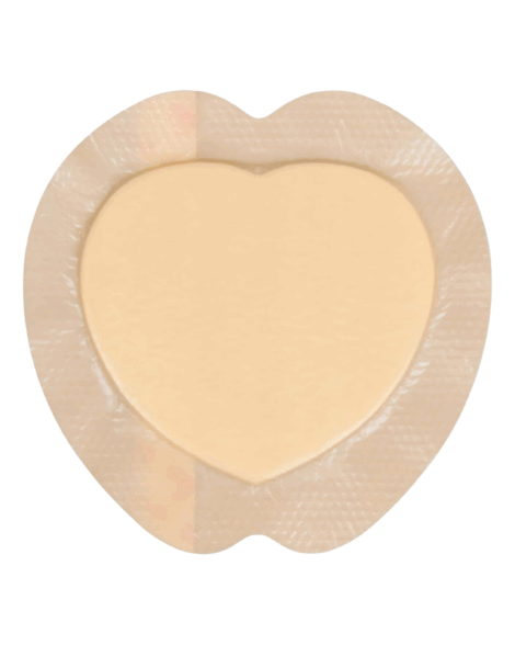 Silicone Foam Dressing Bordered Sacrum