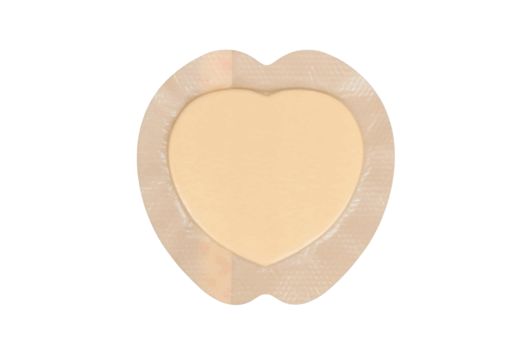 Silicone Foam Dressing Bordered Sacrum