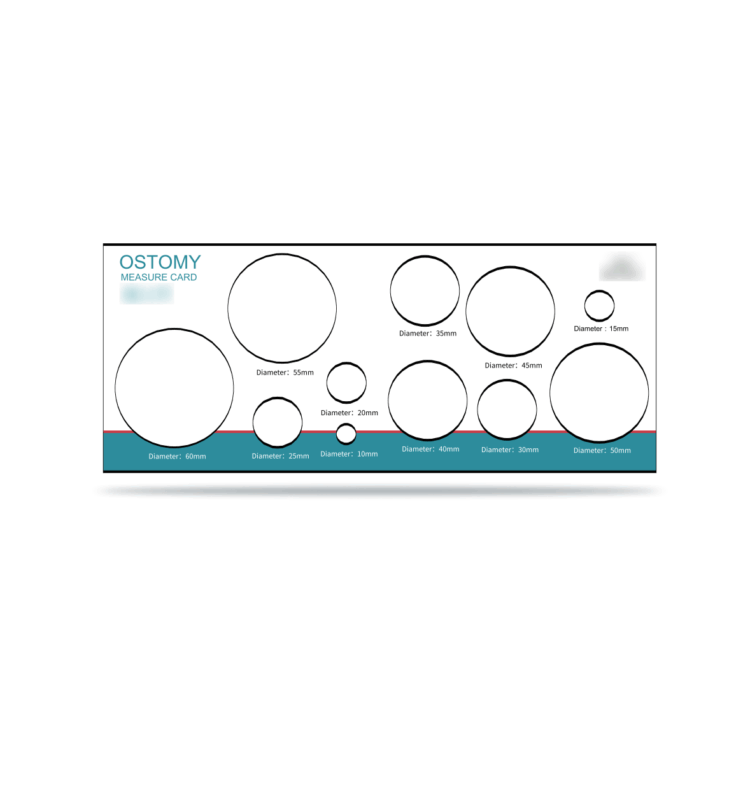 Ostomy Measure Card